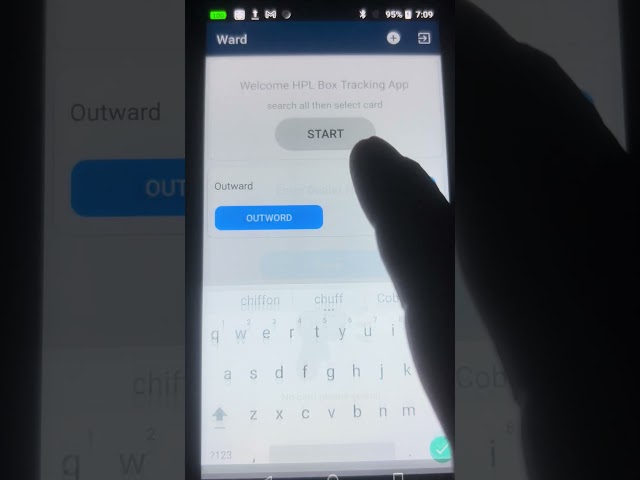 RFID reader app #android #tech #rfid #rfidtechnology #rfidreader #rfidchip #rfidcard #newland