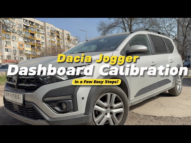 Dacia Jogger Dashboard Calibration with AVDI, RR030 License and ABPROG!