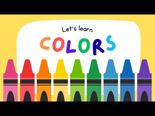 Learn Colors in English | Colors for Kids | Kids Learning