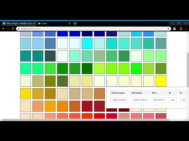 Draw a Dragon update 1 (python code)
