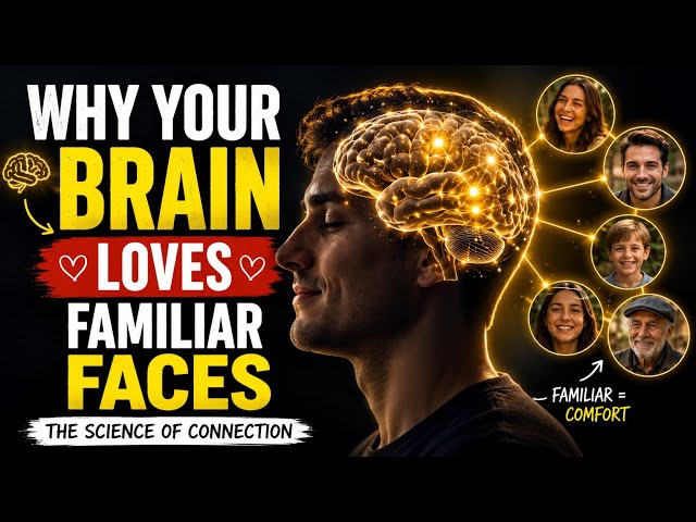 Why your brain loves familiar faces ? #Psychology #HumanBehavior #FamiliarFaces #MereExposureEffect 