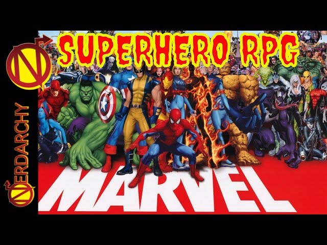 Like D&D, But with Marvel Superheroes Instead- Marvel Superheroes Role-Playing Game FASERIP