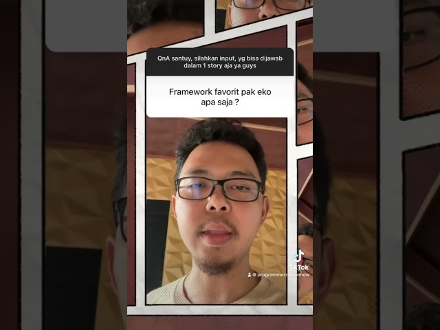 Framework Favorit untuk Koding #programmerzamannow