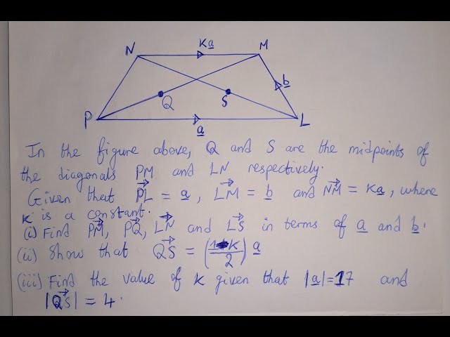 Solving an Amazing Question on Vector Geometry & Position Vectors