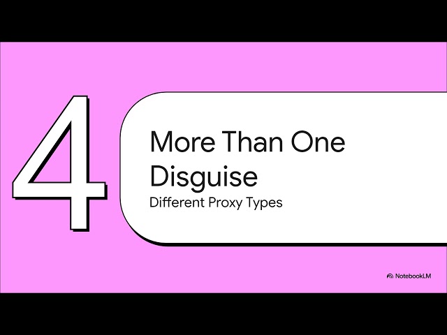The Proxy Design Pattern - Short video generated from NotebookLM