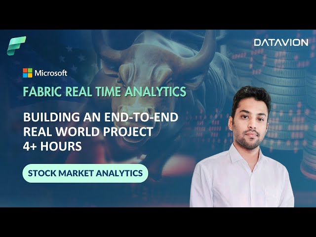 Master Real-Time Stock Analytics with Microsoft Fabric | FULL Course with REAL Project (4+ Hours)