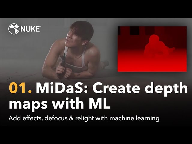 MiDaS: Create depth maps with machine learning in Nuke w/@nodesarentscary