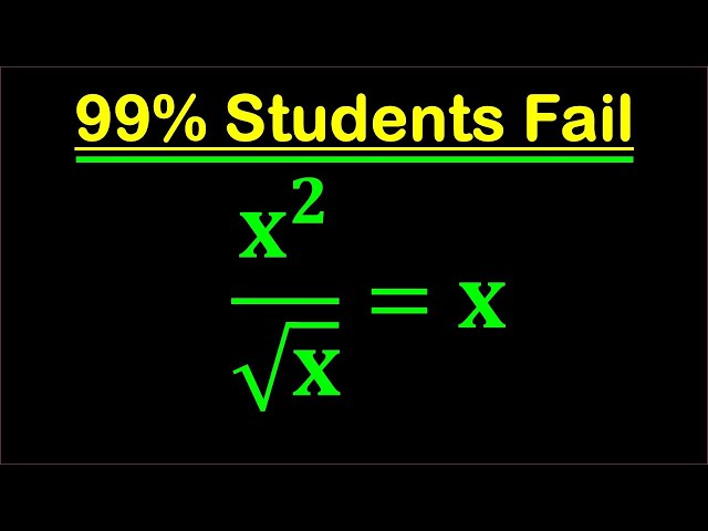 Solving a 'Harvard' University entrance exam | find x?