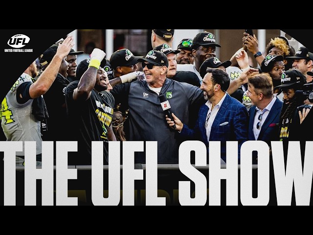 THE UFL SHOW EP. 13 | UNITED BOWL CHAMPION CHRIS REDMAN JOINS THE SHOW