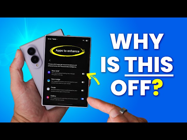 Galaxy Z Fold 8 ( Wide ) - 30  Killer Settings That Are Switched Off! ( Tips & Tricks )