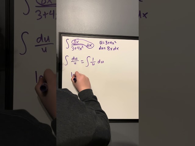 Integrating Using U-Substitution