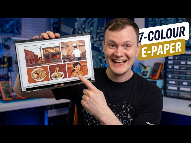 Raspberry Pi Colour E Ink Display: Features, Specs and Project Ideas