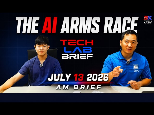 The AI Arms Race - Full Tech Lab Brief - July 13, 2026 AM
