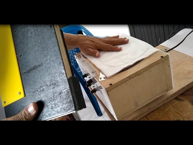 MAQUINA PARA TAPABOCAS N95 Y PRUEBA DEL AGUA
