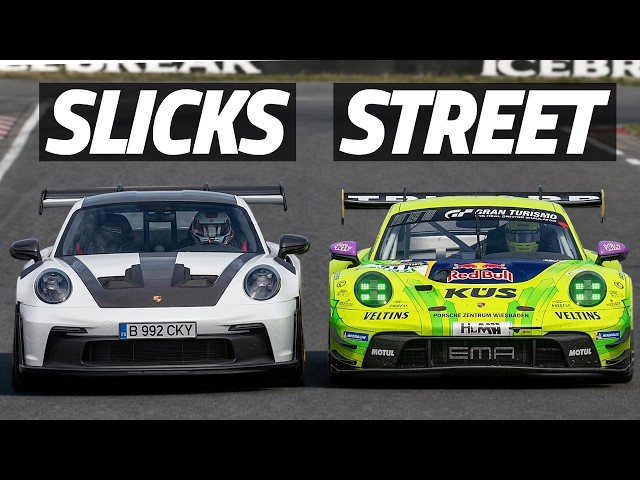 Road Car vs Race Car But SWAPPING Tyres