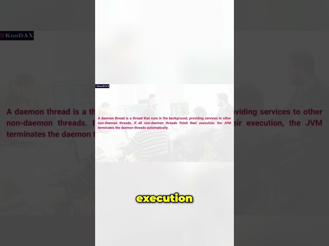 Master Java Threads: Daemon & Interrupts Explained
