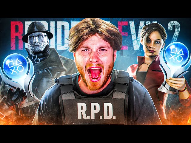 I Platinum'd Resident Evil 2 as a complete noob
