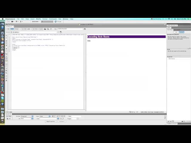 Spring 2014 ITE 170 *INLINE* Cascading Style Sheets (CSS)