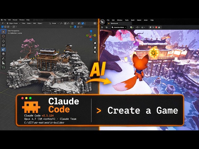 I Built My Dream Game in 72 Hours — Assets by AI, Gameplay by Claude Code