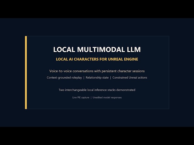 Local Multimodal LLM V0.1 Release