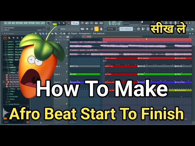How To Make Afrobeats (Start To Finish)#flstudiohubtips #flstudio #afrobeats