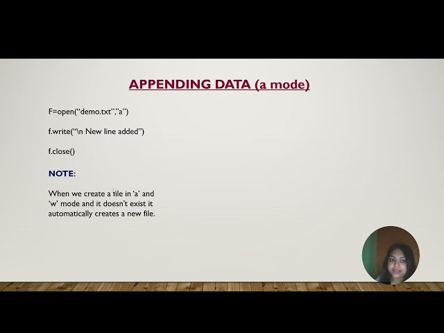 Write and Append Mode in File Handling | Python File Handling Explained