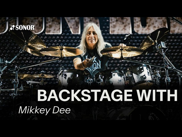 Backstage with Mikkey Dee | SONOR Interview