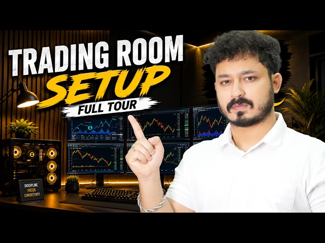 My New Trading Setup FULL ROOM TOUR