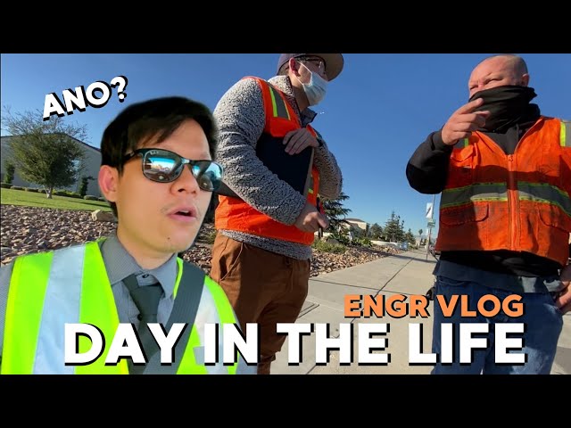 DAY IN THE LIFE OF A CIVIL ENGINEER | Challenges I Usually Face at Work | Civil Engineer Vlog 024