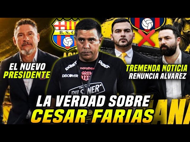 FINALLY! IS ANTONIO ÁLVAREZ RESIGNING AS PRESIDENT OF BSC? DID FARÍAS ALREADY LEAVE? THE TRUTH