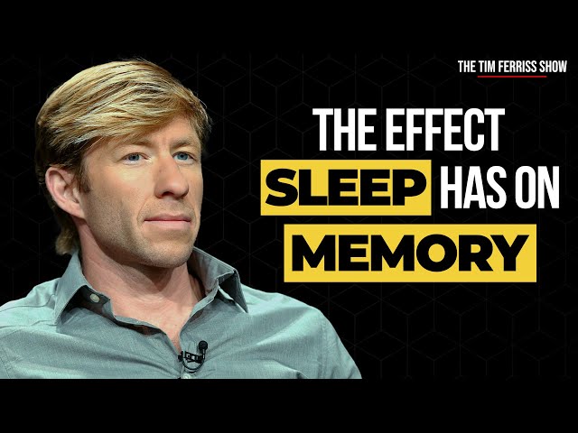 Sleep & Memory: Don't Lose What You Learn | Dr. Matthew Walker of "Why We Sleep" Fame