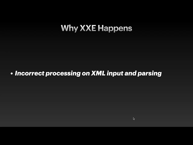 4  What is XML External Entities