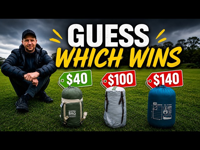 I Bought 3 Budget Ultralight Sleeping Bags... Here's the One I'd Keep