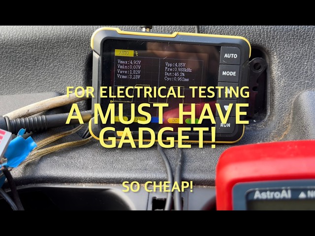 Diagnosing Crank / Cam Sensor fault with a cheap Oscilloscope £20!