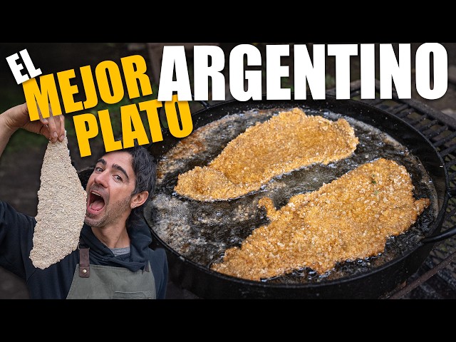 The Iconic Argentine Dish: Milanesa with Mashed Potatoes | Locos X el Asado