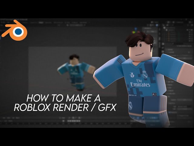 How To Make Roblox Render / GFX Tutorial in Blender | Blender Tutorial 2023
