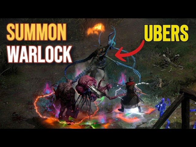 I Tried Summon Warlock for Ubers... and It was INSANE!💀 | D2R HCSSF