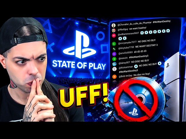 💥 PROTESTA MASIVA contra PLAYSTATION en el PEOR State of Play ¡NO DISC NO BUY!
