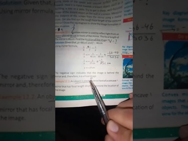 Physics 10th, Example #12.2