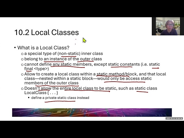 Book Java OOP and Data Structures Chapter 10 Video 1