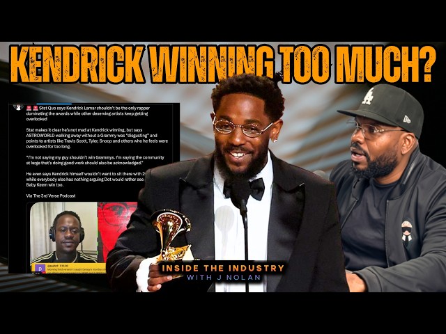 Kendrick Lamar Winning Too Much at the Grammys: Stat Quo Gotta Chill