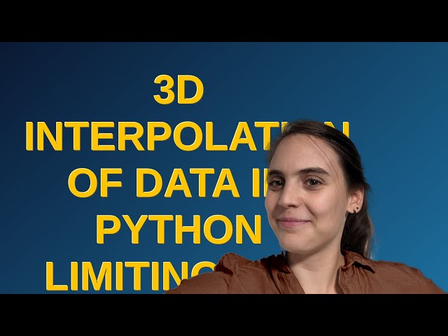 3D interpolation of data in python limiting the fitted function to only be increasing in z