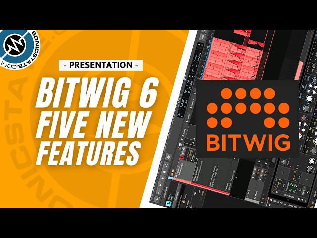 Bitwig 6.0 Update - 5 New Features - Presentation