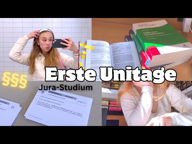 FIRST WEEK OF UNIVERSITY | Law Studies Vlog, 2nd Semester