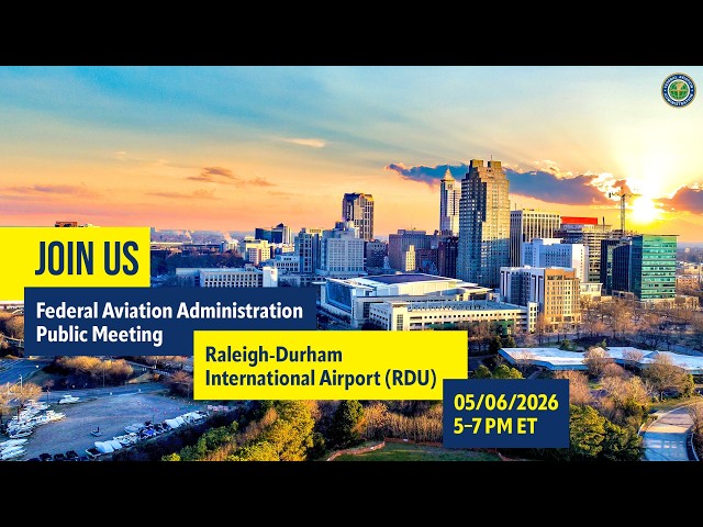 Raleigh-Durham International Airport Community Public Webinar