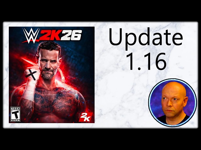 WWE 2K26 ● Update 1.16 Patch Notes - CRASH FIX