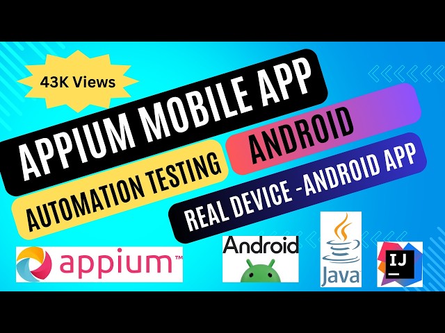 [2026]: Appium Mobile App Automation testing , Most practical Android, device app- UBER REDDIT 📱⚙️
