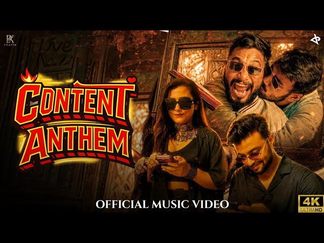 Content Anthem (Official Music Video) | Pratik , Arunava , Saikat , Prerna | Bengali Funny Rap Song