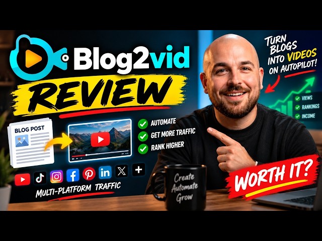Blog2Vid Review: OTO 1-4 Funnel Breakdown 🔴 Blog2Vid Bundle + OTOs 🔴 Blog2Vid Review