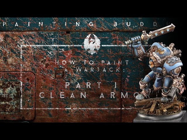 Warmachines Cygnar "Avenger" Warjack - Part 1: Get this armor started